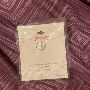 Sisters Sterling Silver Necklace